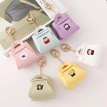 南方公园迷你零钱包shein皮革钥匙扣多色迷你零钱包马卡龙卡通可