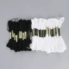 Black and white 2 colors, 12 mixed mixing each color, 7.5 meters, 24 branches/bag