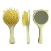 Cat Claw Bear Round Mirror [Yellow]