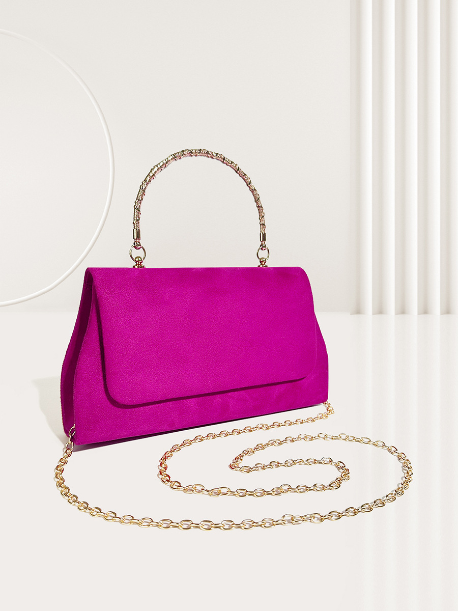 Sac de soirée pour femme en daim de haute qualité, sac à main élégant pour dame, sac de mariée_voghion.com