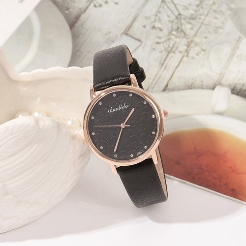 Ins style simple temperament women's watch female niche belt watch light luxury college style student quartz watch wholesale