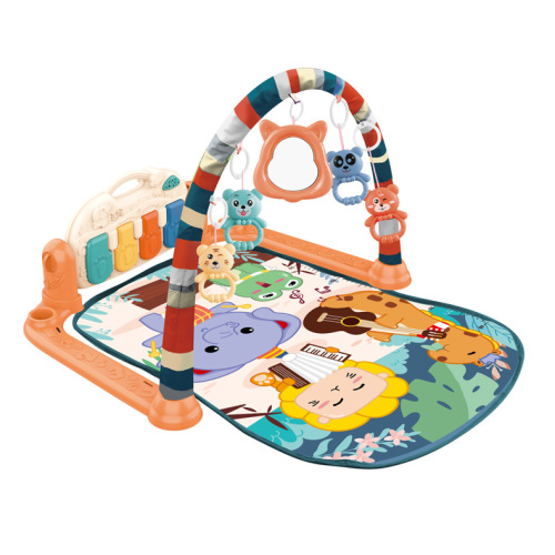 Infant Music Fitness Frame Toys 3-6-12 Months Baby Foot Piano Crawling Mat Amazon Cross-border Toys