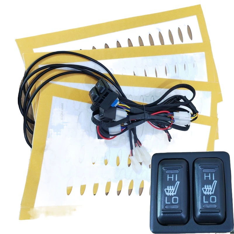 Сиденье с подогревом из сплава с подогревом 4 шт. Подходит для Pajero