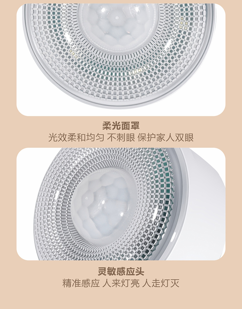 新品LED插电红外人体感应小夜灯卫生间感应灯智能卧室过道起夜灯