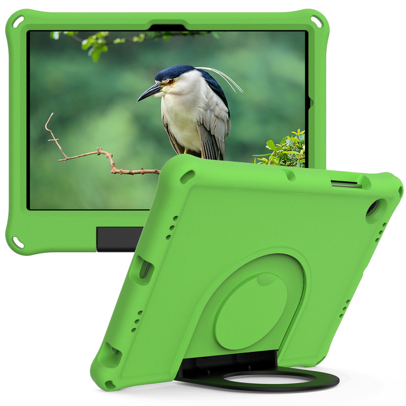 Suitable for Samsung TabA8 10.5EVA Protective Case X200/X205 All-inclusive Silicone Bracket Child Drop-resistant Case