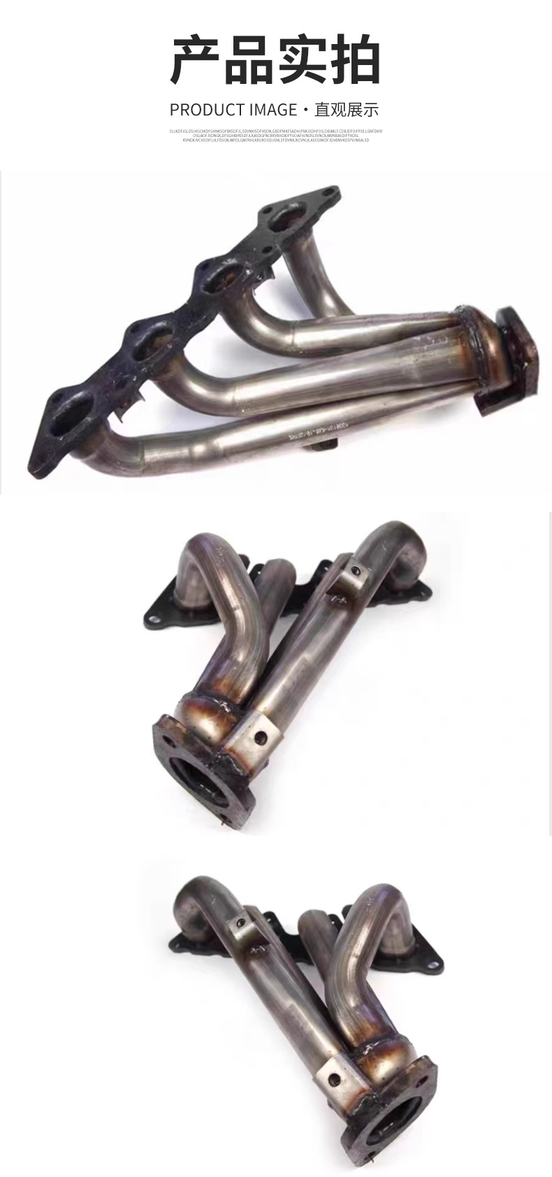 Car Exhaust Manifold Suitable for Great Wall Haval H5 Factory Direct Supply of Auto Parts Stainless Steel Exhaust Manifold