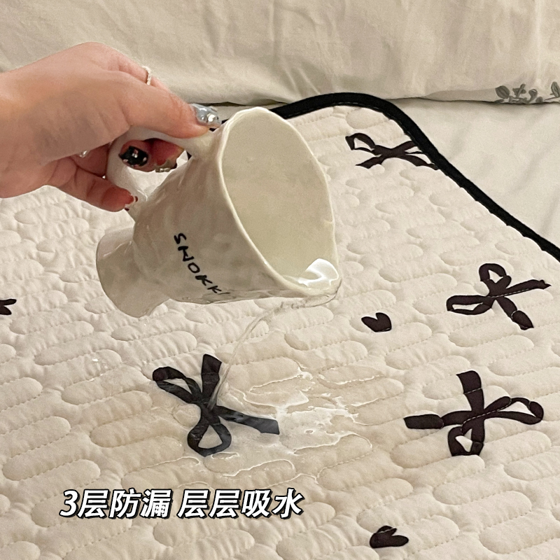 almohadilla de separación de orina lavable, almohadilla de etapa fisiológica, cama de cama de menstruación, dormitorio de niñas, universal en todas las estaciones