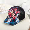 Spring children's cartoon baseball cap suitable for men and women, summer sun hat, hair mesh, 2021 collection, trend of season