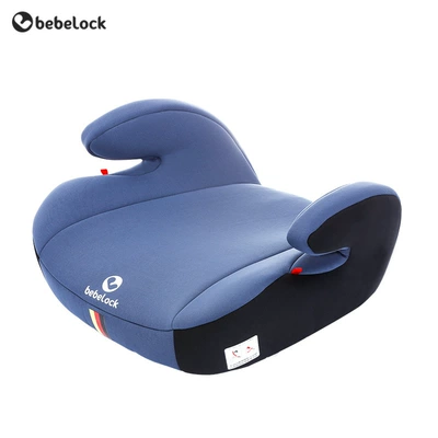 Bebelock Kids Safety Seat Booster Cushion 3-12 Years Old Isofix Portable Simple Car Baby Seat Peihui (Car child safety seat) - persian-blue-safety-belt-style