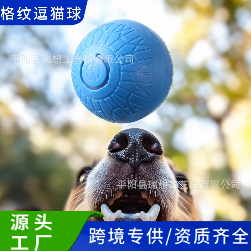 Трансграничные забавные кошачьи шарики Сразящие собачьи шарики Гравитационное прыжки Игрушки для собак Устойчивый к укушению и душному артефакт Животные игрушки