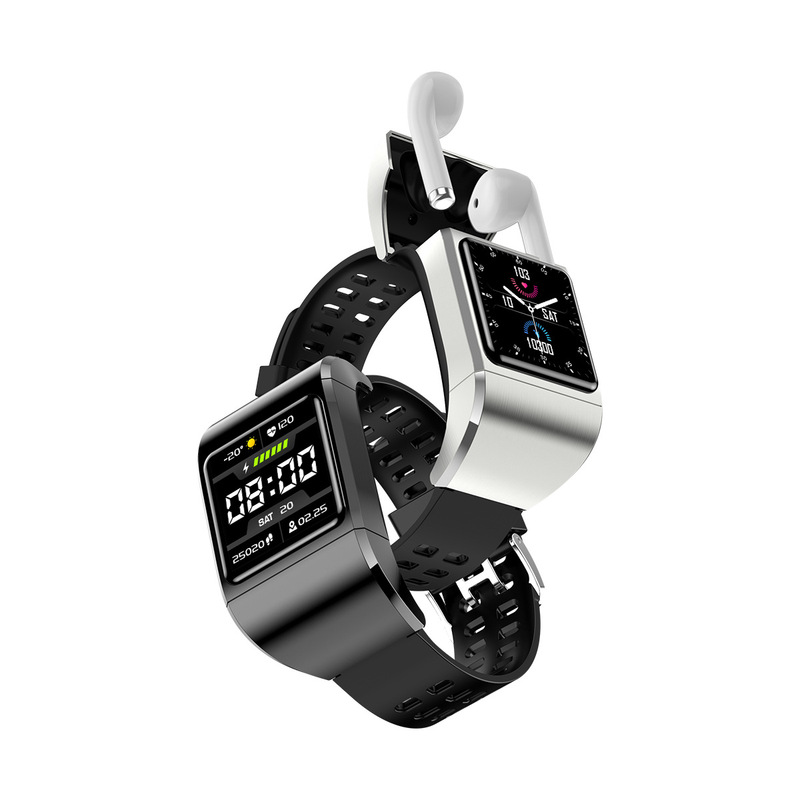 G36PRO TWS 2-in -1 Bluetooth Call Smart Sports Watch 24 Hour Heart Rate Monitoring AI Voice Assistant G36PRO TWS 2-in -1 Bluetooth Call Smart Sports Watch 24 Hour Heart Rate Monitoring AI Voice Assistant