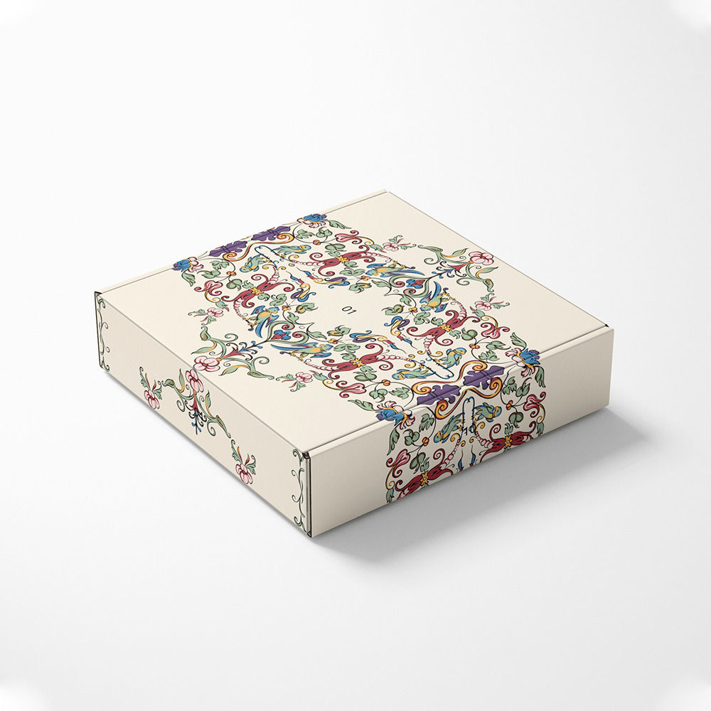 飞机盒彩色服装包装盒化妆品小批量物流快递纸盒子印刷logo