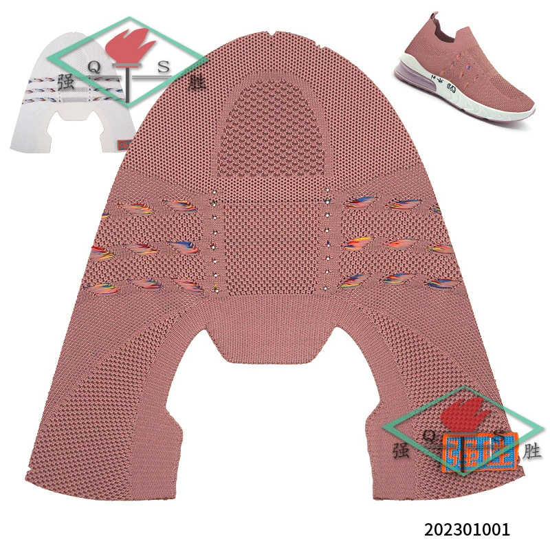 Прямые поставки с фабрики Vamp 3D трехмерный верх Flyknit, полуфабрикаты, дышащий вязаный верх, оптовая продажа, верх обуви