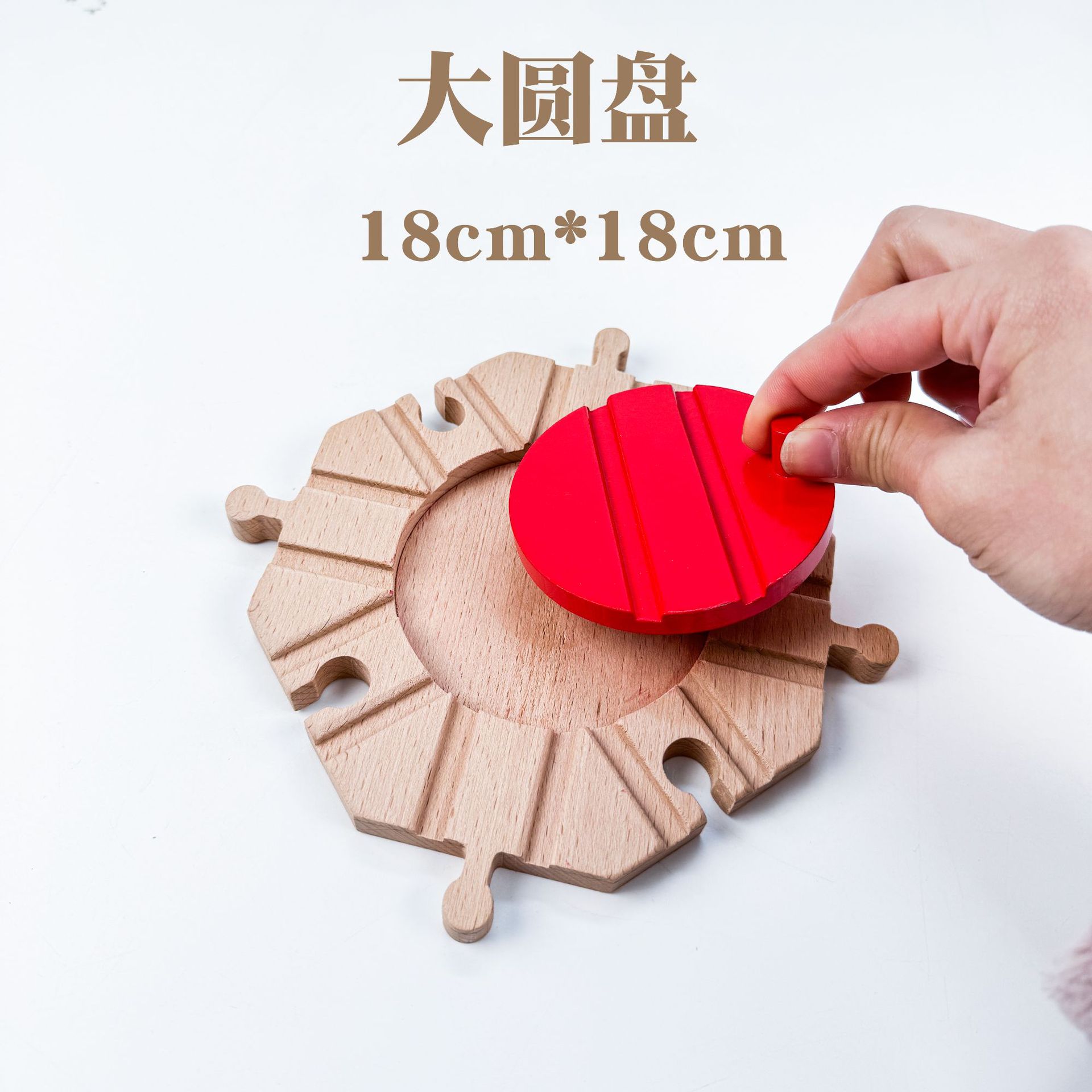 Tren eléctrico de madera Thomas para niños, bloques de construcción ensamblados de vías, accesorios de bricolaje, paquete de compatibilidad de expansión de vías