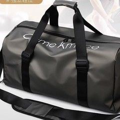 クロスボーダーカスタマイズされたロゴ乾湿分離独立した靴コンパートメント出張大容量収納バッグ荷物バッグ防水フィットネス