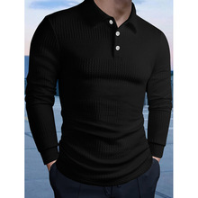 R 14357 Waffle collar slim Polo ����������� Polo����ͨ��