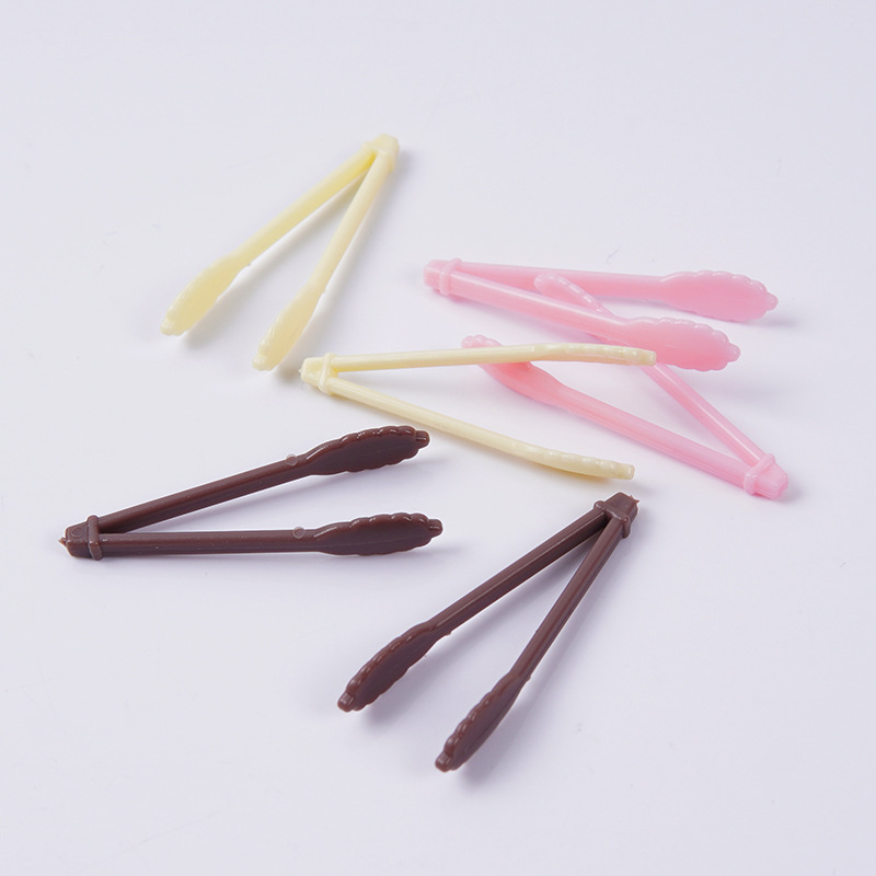 模擬ミニパンクリップモデル diy ドールハウスキッチンシーン小道具ミニチュア食品おもちゃ小さなピンセットおもちゃ|undefined
