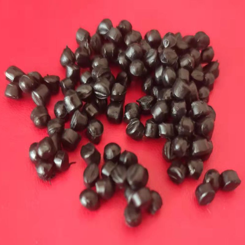 软质PVC度黑色颗粒 黑色PVC30度 40度 50度软料 环保PVC黑色原料