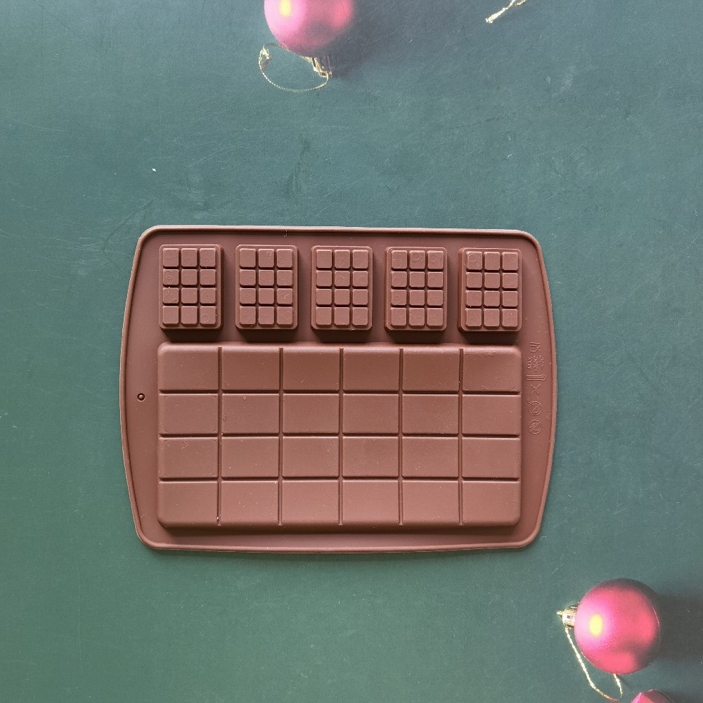 Tamaño waffle chocolate 366 pastel molde de silicona gelatina molde de torta pan herramientas de horneado