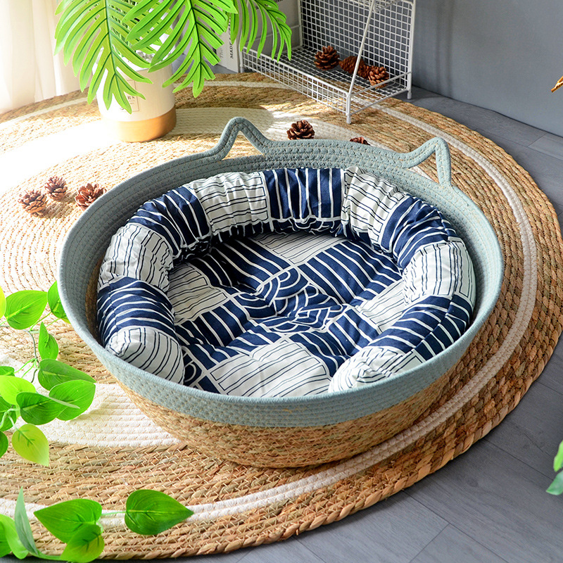 씨블루 기본모델 + 다크블루 화장솜 + 베개