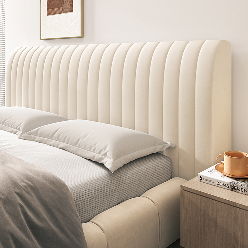 Funda acolchada gruesa de alta gama para cabecero de cama, funda protectora universal antipolvo de cobertura completa y suave para cama de madera, nuevo modelo 2024.