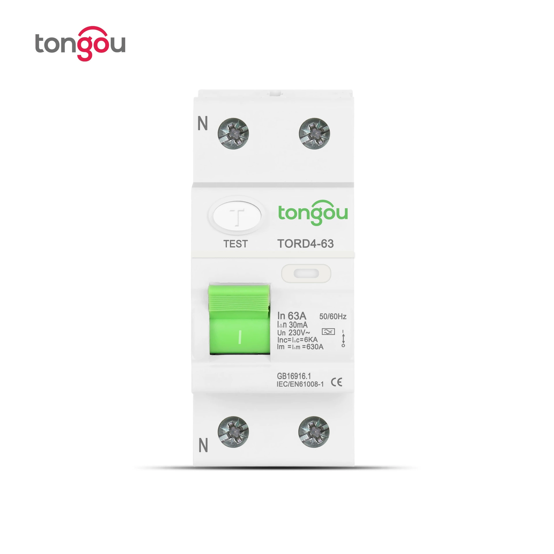 Type A leakage circuit breaker 4P63A leakage protection switch RCD remaining current mobile RCCB cross -border
