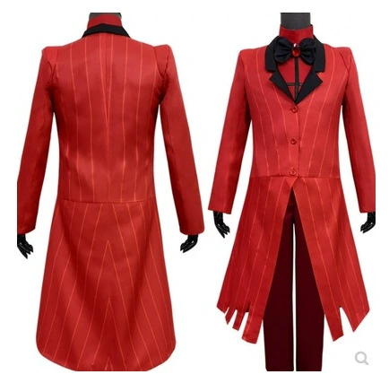 Hell Inn COS одежда ALASTOR одежда для косплея Большой Европейский код полный комплект