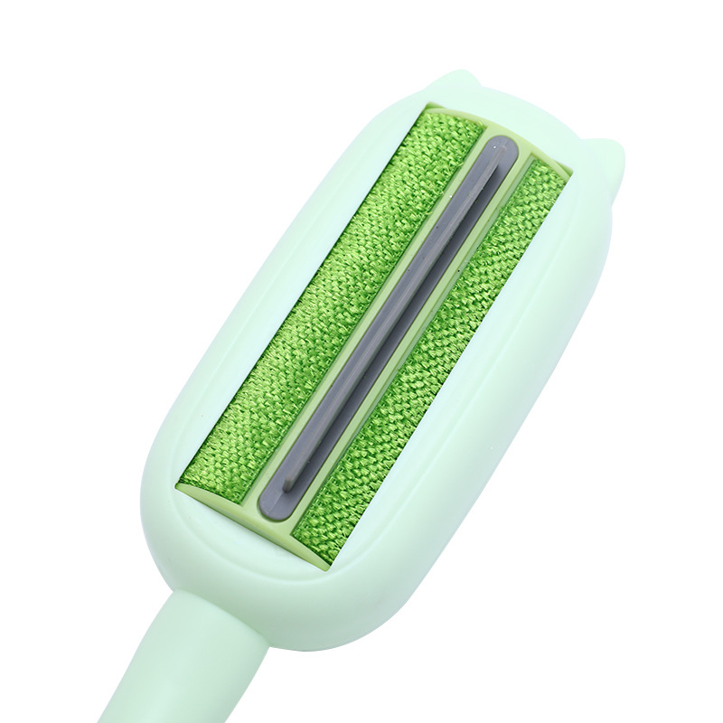 Mascota mudo cepillo pegajoso cama alfombra raspado rodillo cepillo gato pelo perro pelo limpieza electrostática removedor de pelo suministros