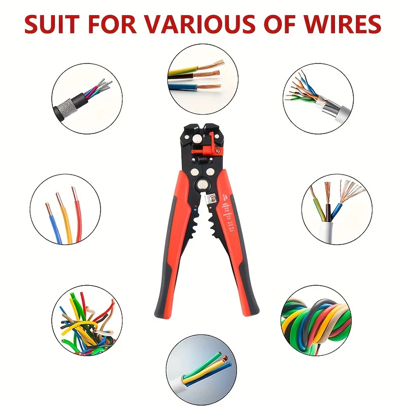 跨境工具包套装管型接线端子压线钳针形冷压端子电工专用剥线钳