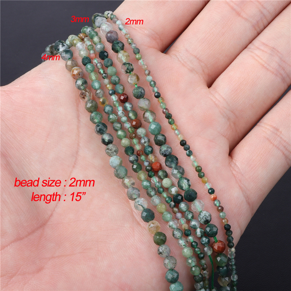 1 Piece Diameter 4mm Diameter 6 Mm Diameter 8mm Stone Geometric Polished Beads display picture 6