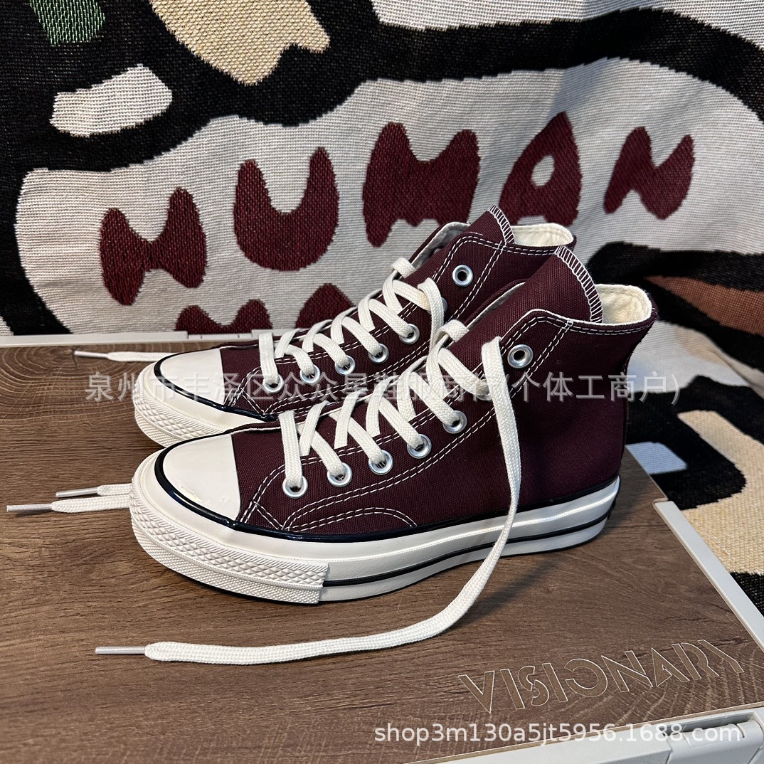 Nueva cabeza cuadrada SQUARETOE OX, zapatos de lona bajos cómodos y resistentes para parejas iguales image 23