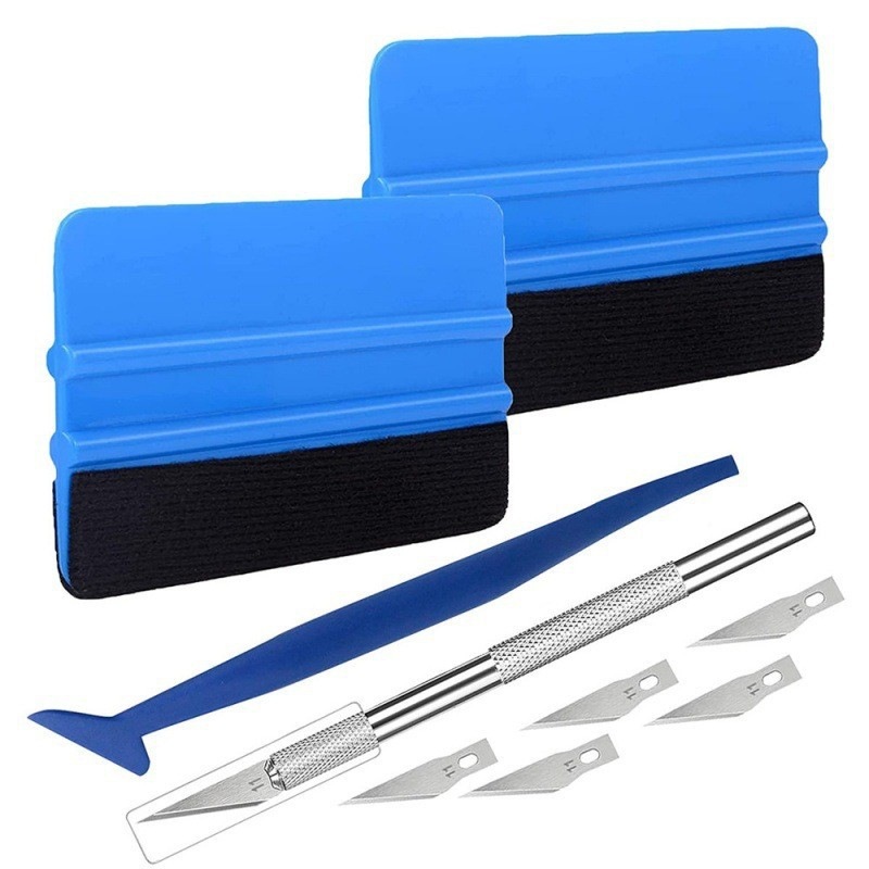 Set, Qìchē Car cleaning tools - 4-piece-tinting-kit-from-1-set