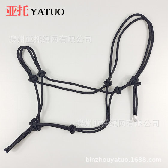 Cross-border steamer head Western horse faucet multi-knot rope braided horse faucet horse head cover horse head rope adjustable size
