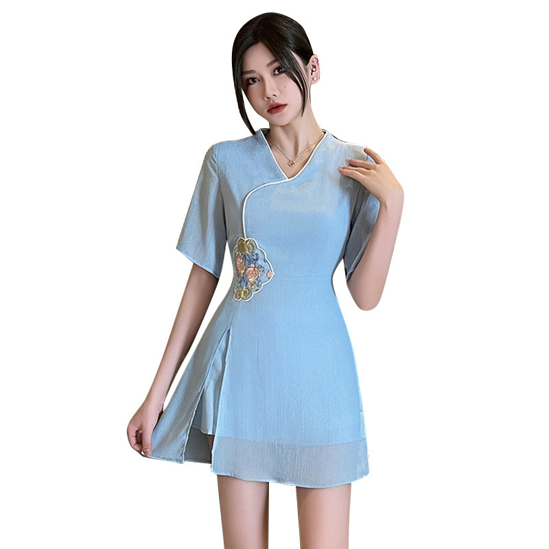 Overall, sexy dress