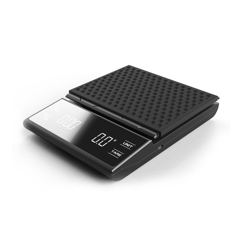 Coffee-Specific Electronic Scale with Timer and Touch Screen, Italian-Style Hand-Brewed Coffee Scale, Gram Scale, Kitchen Baking Electronic Scale
