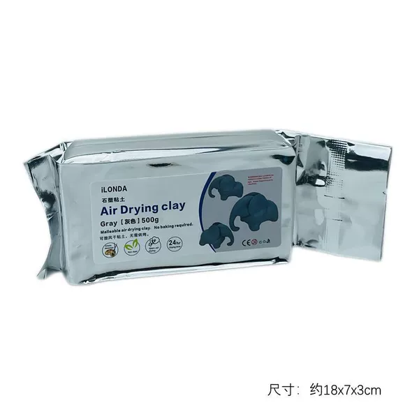 Clay, pack, 500g