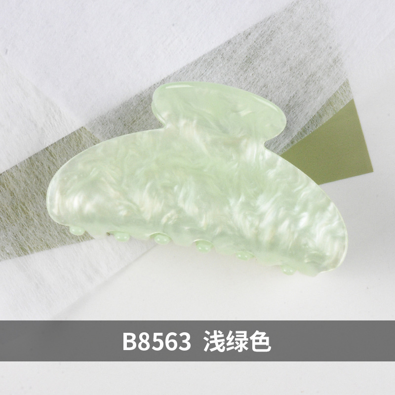 佳蕊发夹精致可爱鲨鱼夹大号发量醋酸抓夹马尾夹女头饰发饰高级感|undefined