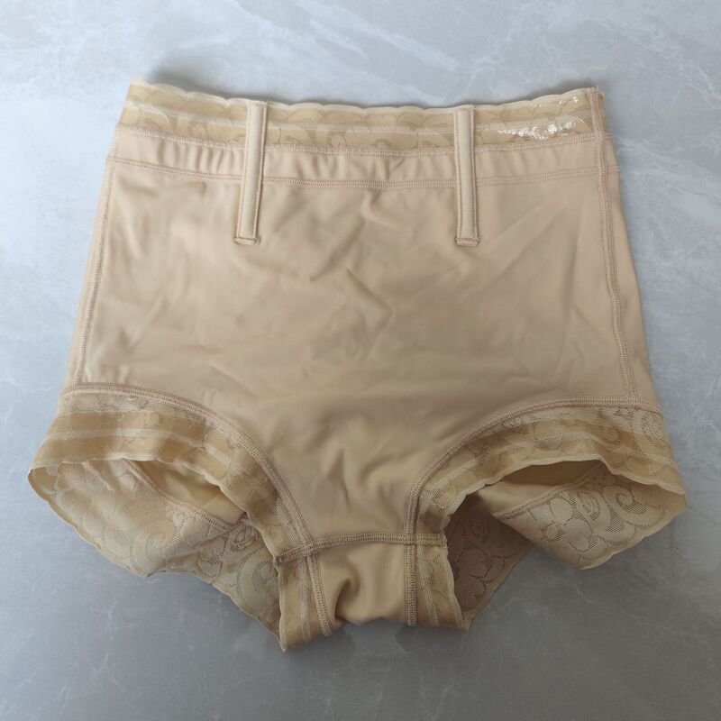 European and American New Style Plus-Size Lace Butt-Lifting Tummy Control Shapewear High-Waisted Compression Briefs