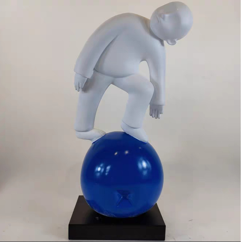 Liquidación Modern Simple Resina Artesanía Escultura Sala de estar Sala de estudio Entrada Hotel Club Habitación modelo Accesorios para el hogar