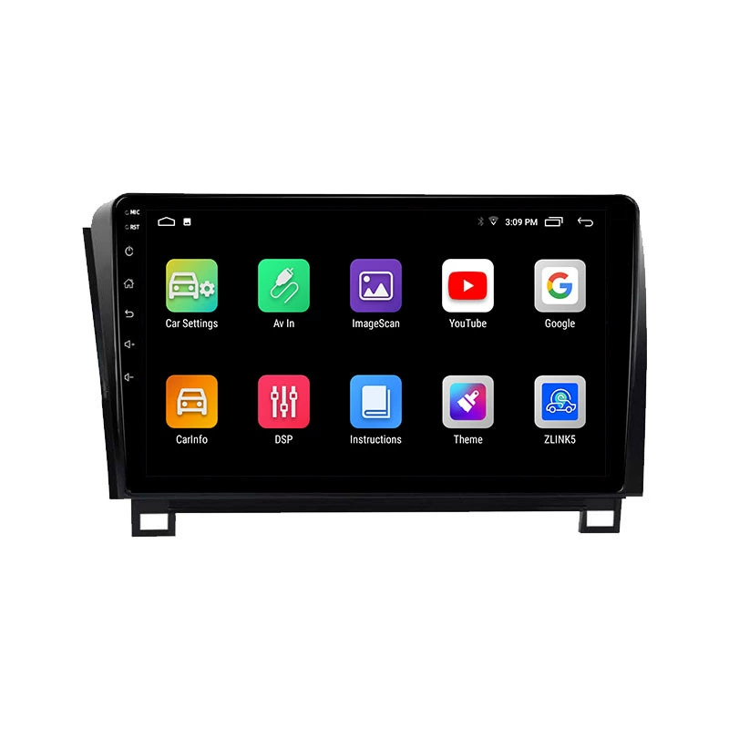 Подходит для Toyota Sequoia Tundra 08-19 Android навигация с большим экраном GPS Bluetooth разворот изображение Carplay