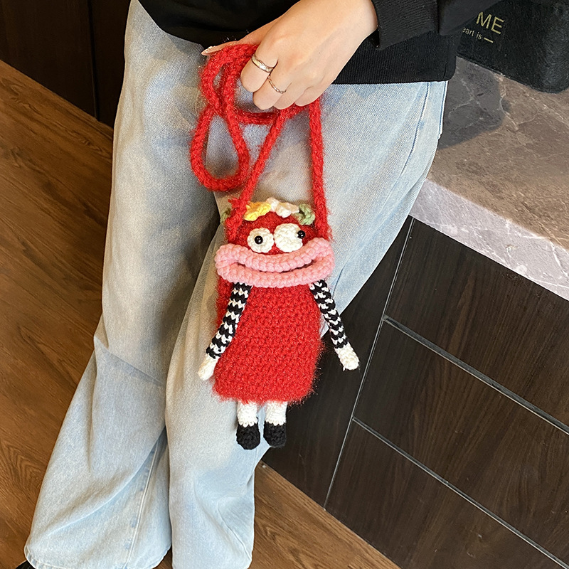 Otoño y invierno nuevos niños y niñas bolsas de gancho dibujos animados lindos boca de salchicha bebé bolsos de cambio bolsos de comercio exterior transfronterizos bolsos para niños