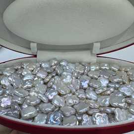 天然淡水珍珠异形四叶草巴洛克炫彩干净强光冷光轻奢小众厂家直销