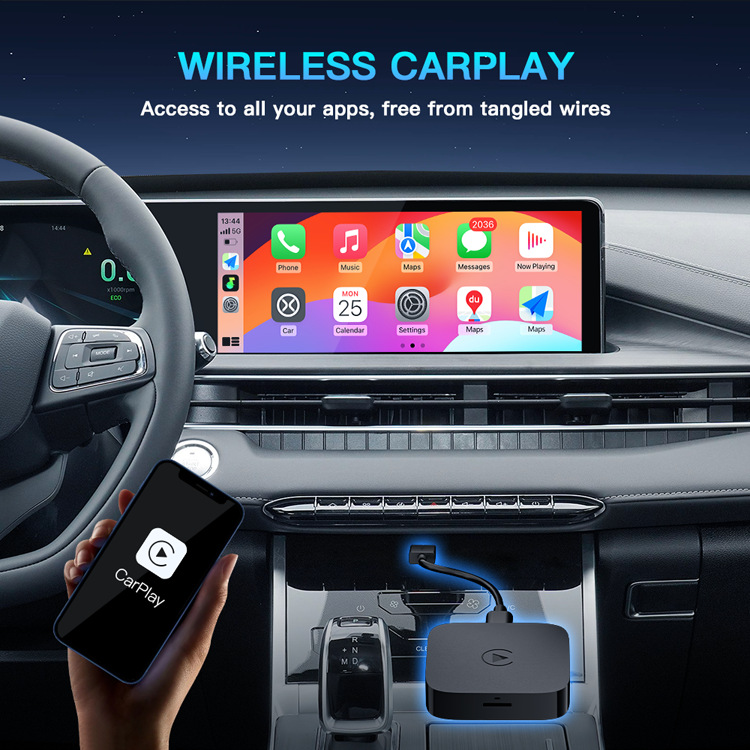 Cross-border billion connected Carbitlink to wireless carplay wireless Android auto box plug and play