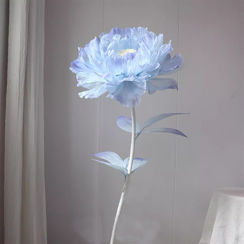 巨型芍药仿真花大型网红花户外粉色丝网花艺美陈橱窗装饰摆件防水|undefined