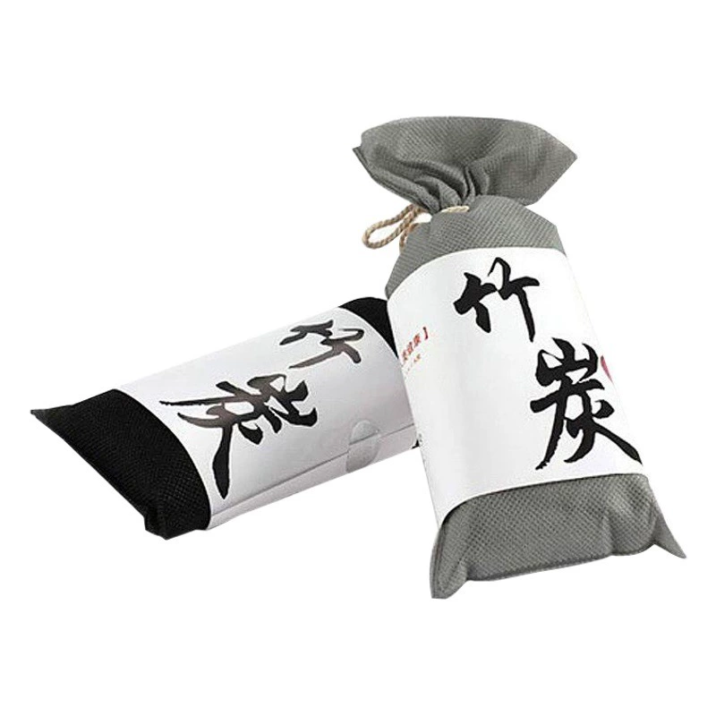 В японском стиле бамбуковый уголь мешок в дополнение к формальдегиду для автомобиля активированный уголь в автомобиль запах удаления и запах поглощения агента для нового автомобиля запах удаления углерода мешок угля