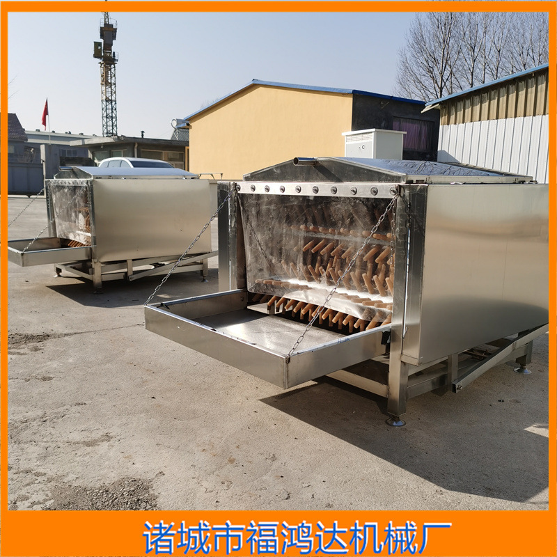 脱家禽羽毛机械 福鸿达鸭子褪毛机 全自动七轴鸡鸭鹅打毛机