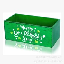 跨境木质桌面收纳盒拍摄道具节日摆件礼品收纳架木盒糖果干果盒