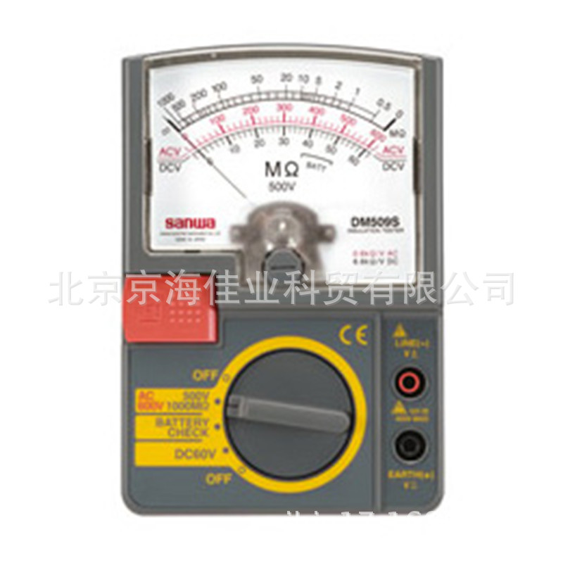 DM509S 日本三和SANWA绝缘电阻测试仪 指针式