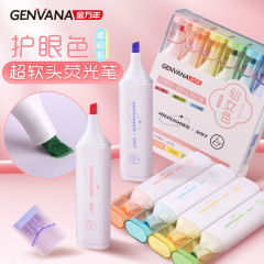 Eye-protection Color Highlighting Colorful Hand-drawn Scrapbook Notebook Review Marking Pen Reading Making Notes Fluorescent Pen