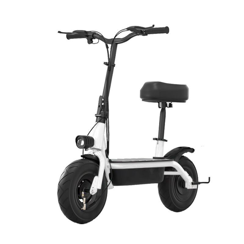 Burke Electric Scooter Foldable Small Two-Wheel Portable Mobility Scooter Mini Adult